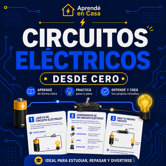 CIRCUITOS ELECTRICOS DESDE 0 - KIT COMPLETO