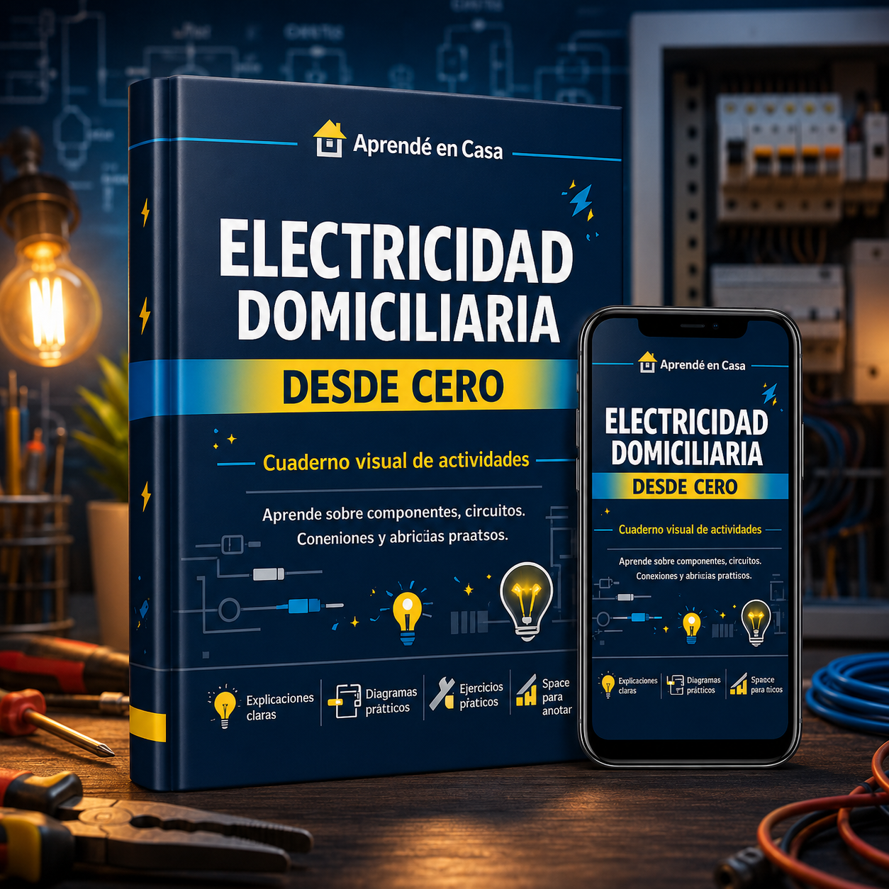 ELECTRICIDAD DOMICILIARIA DESDE CERO - METODO DEFINITIVO